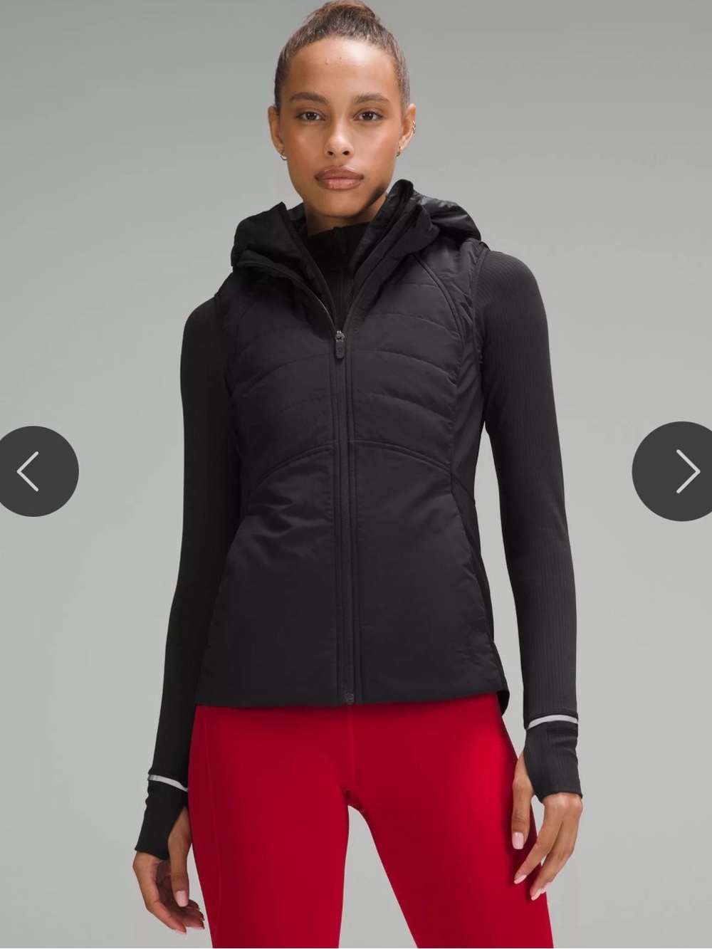 Lululemon Another Mile Vest Black